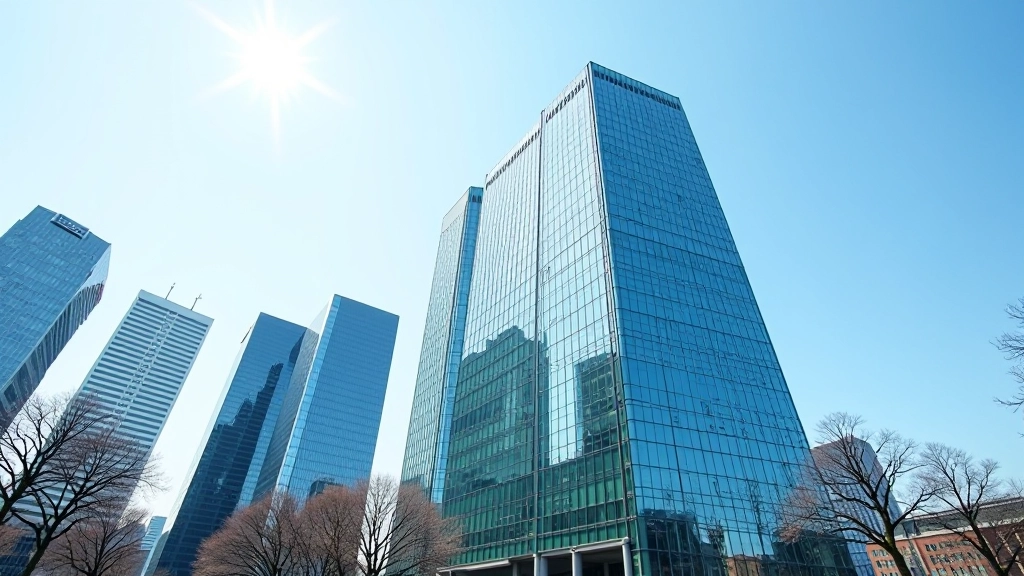 Siège de la Banque centrale européenne à Francfort, façade moderne avec architecture contemporaine